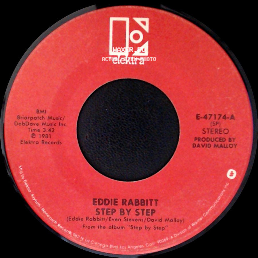 Eddie Rabbitt - My Only Wish / Step By Step side B