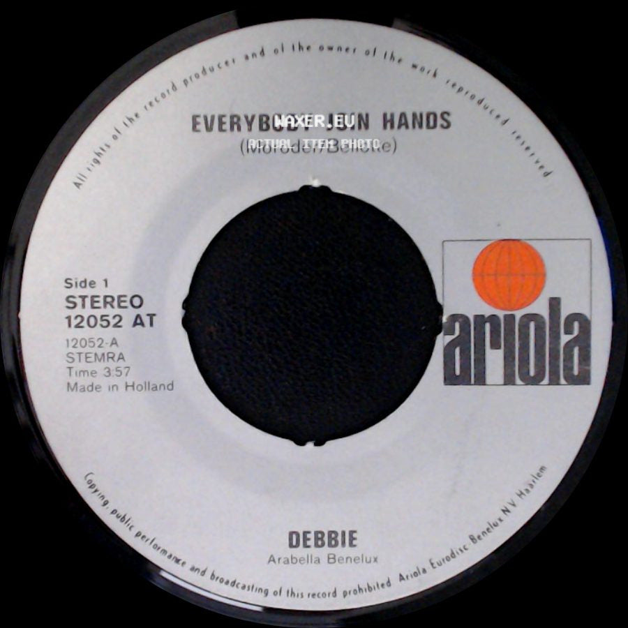 Debbie - Everybody Join Hands / Ticky Tong Tong side A