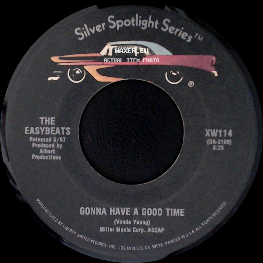 The Easybeats - Gonna Have A Good Time / Friday On My Mind side A