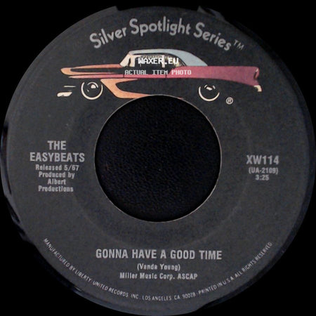 The Easybeats - Gonna Have A Good Time / Friday On My Mind side A