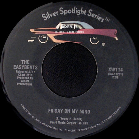 The Easybeats - Gonna Have A Good Time / Friday On My Mind side B