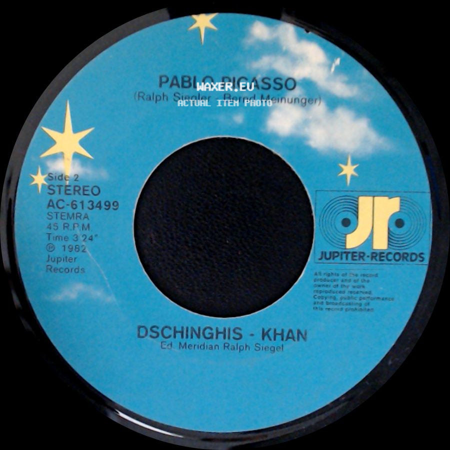 Dschinghis Khan - Kaboutertjes / Pablo Picasso side B