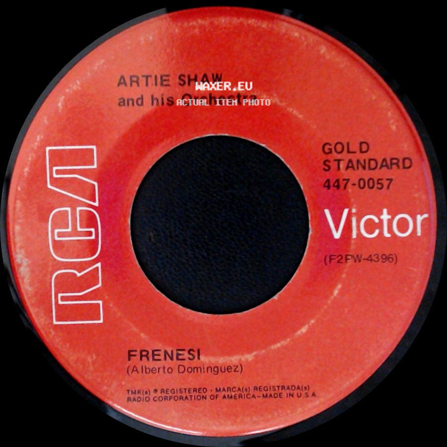 Artie Shaw And His Orchestra - September Song - Foxtrot / Frenesi side B