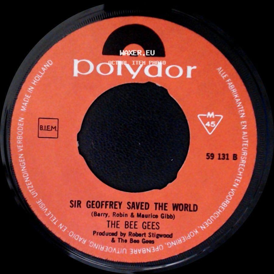 The Bee Gees - Sir Geoffrey Saved The World / World side A