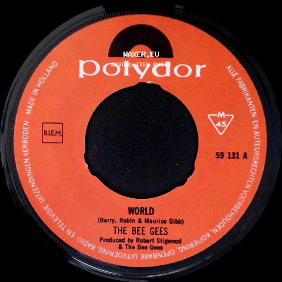 The Bee Gees - Sir Geoffrey Saved The World / World side B
