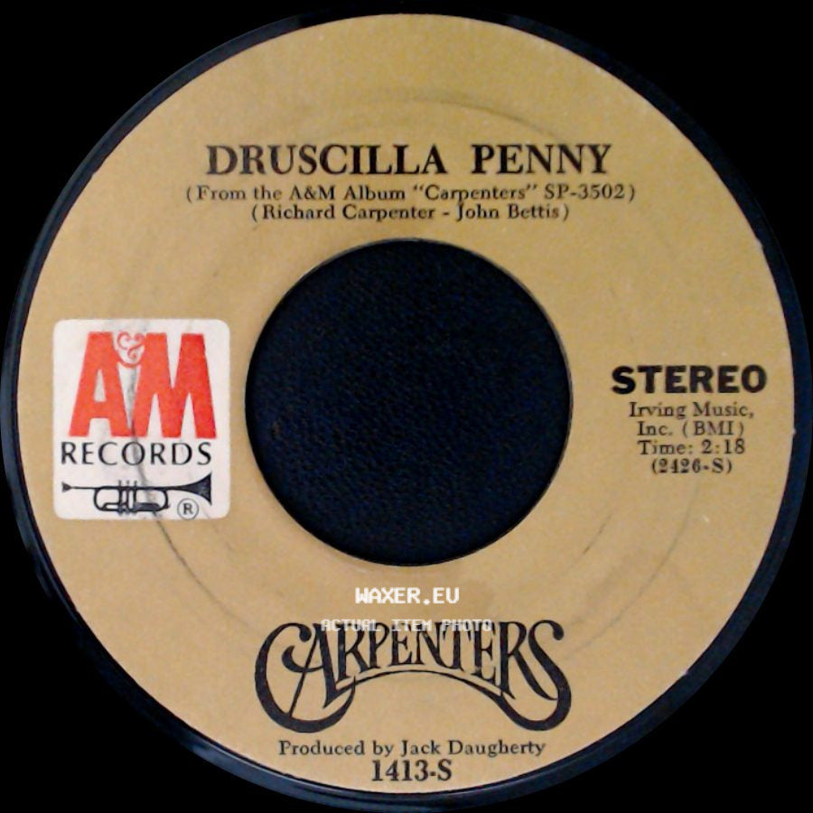 Druscilla Penny / Carpenters - Unknown Title A / Sing side A