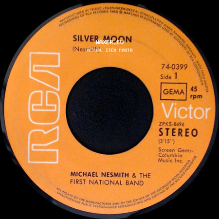 Michael Nesmith & The First National Band - Silver Moon / Lady Of The Valley side A