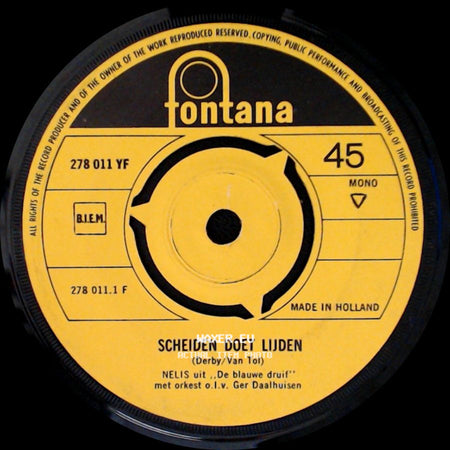 Nelis - Overschotje / Scheiden Doet Lijden side B