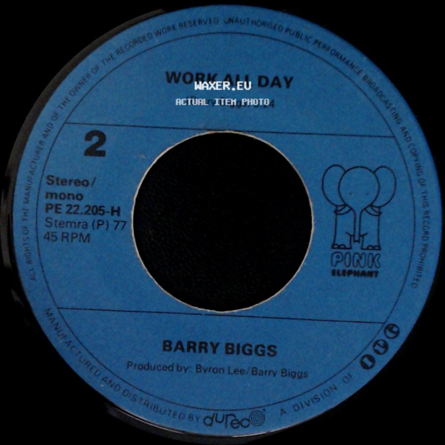 Barry Biggs - Work All Day / Side Show side A