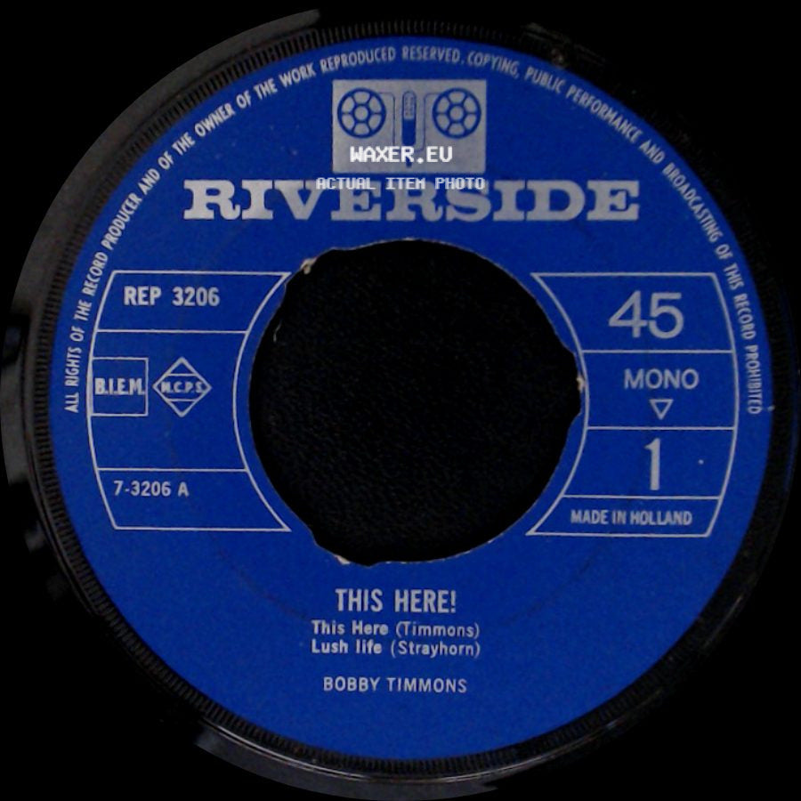 Bobby Timmons - This Here! / This Here! side A
