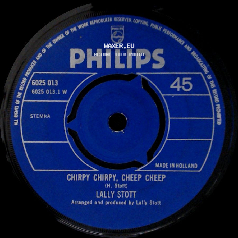 Lally Stott - Chirpy Chirpy, Cheep Cheep / Henry James side A