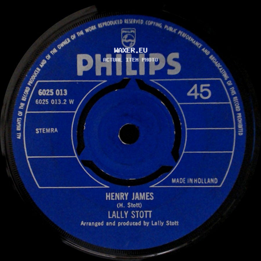 Lally Stott - Chirpy Chirpy, Cheep Cheep / Henry James side B