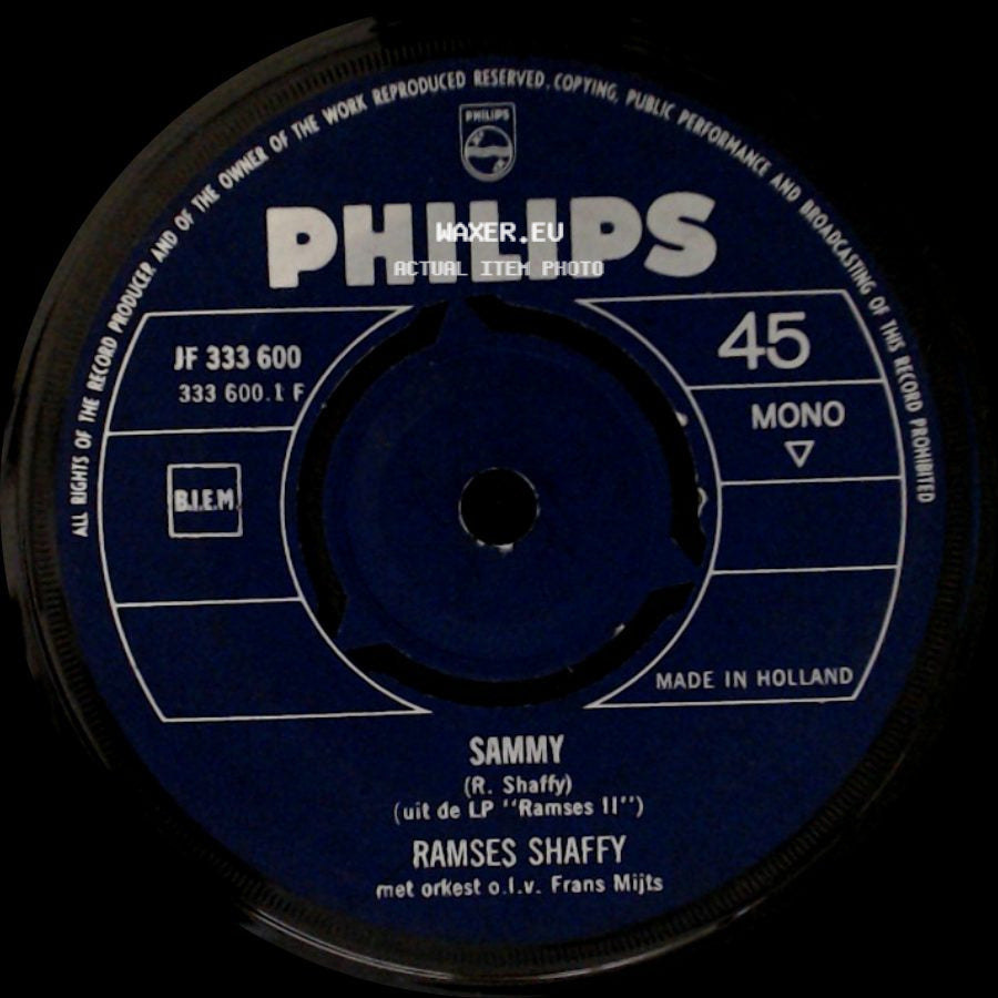 Ramses Shaffy - 5 Uur / Sammy side B