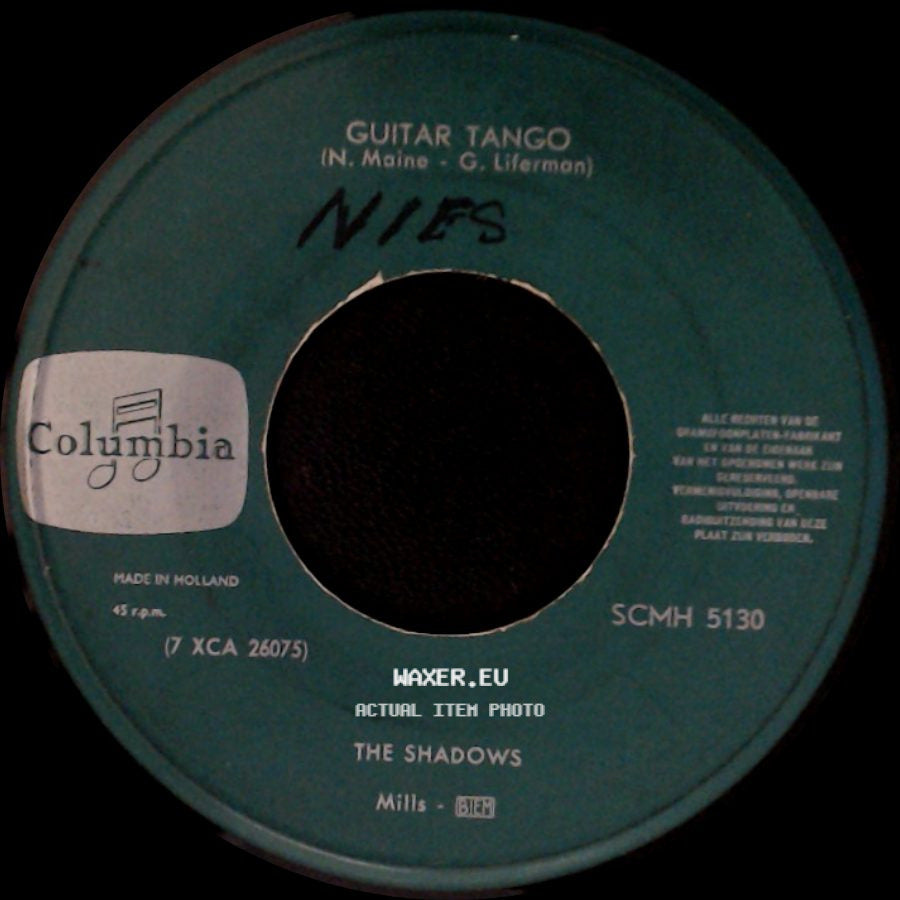 The Shadows - Nivram / Guitar Tango side B