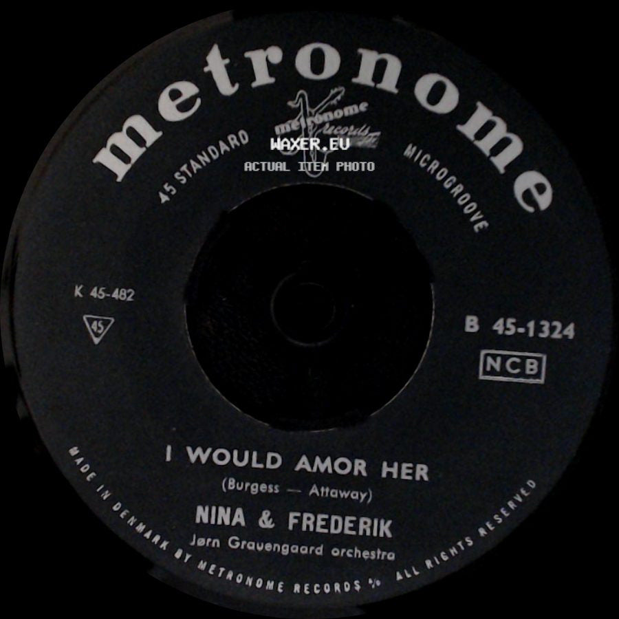 Nina & Frederik - I Would Amor Her / Sippin' Cider side A