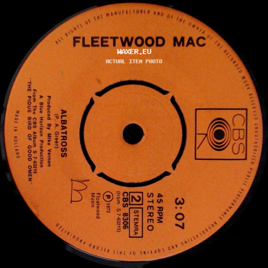 Fleetwood Mac - Albatross / Need Your Love So Bad side A