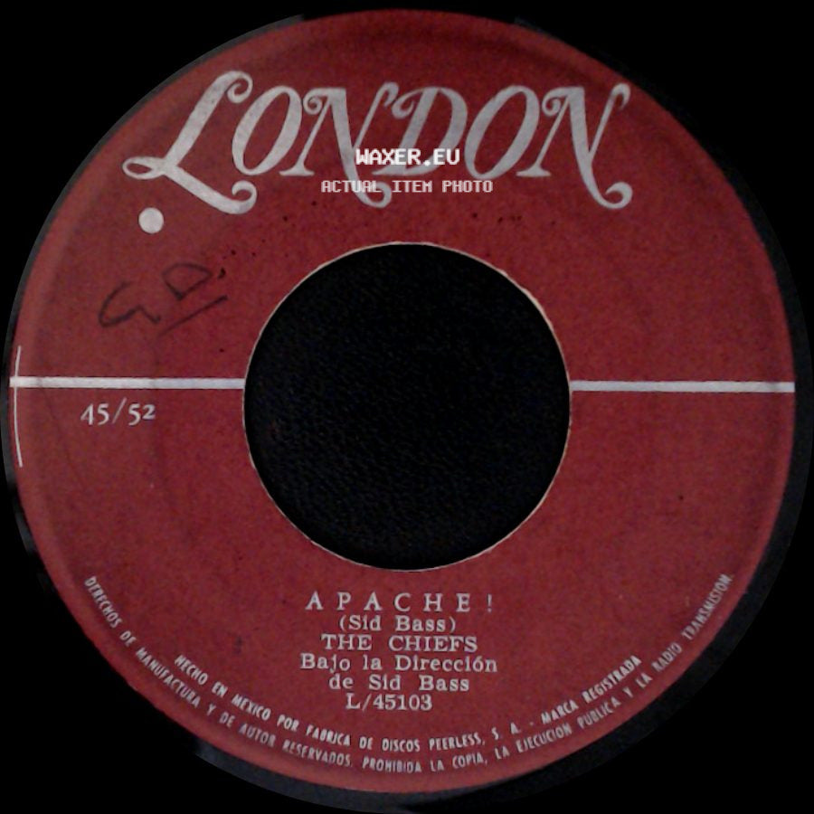 Ted Heath Y Su Orquesta / The Chiefs - Hacia El Norte - Headin' North / Apache! side B