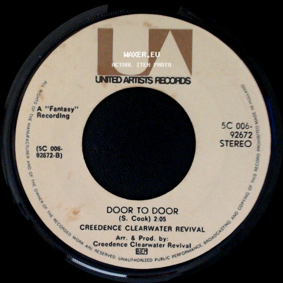 Creedence Clearwater Revival - Sweet Hitch-Hiker / Door To Door side B