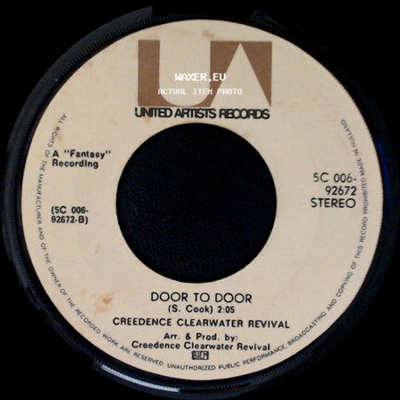 Creedence Clearwater Revival - Sweet Hitch-Hiker / Door To Door side B