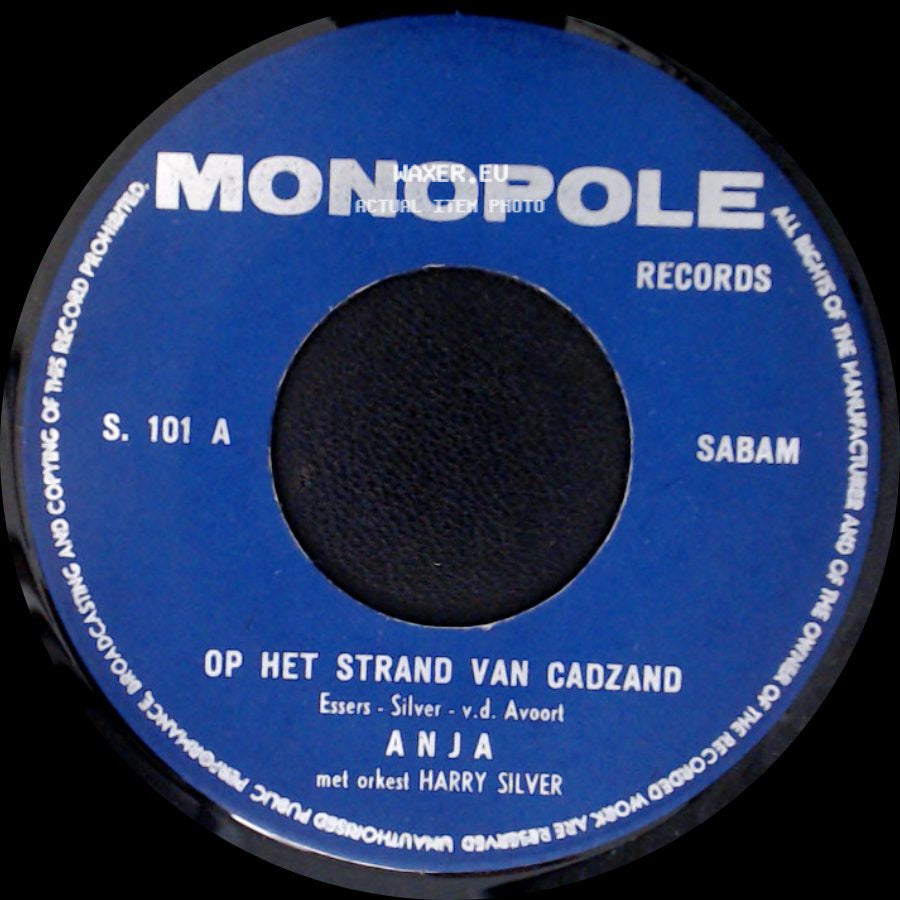 Anja - Waarom Cheri / Op Het Strand Van Cadzand side B