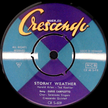 Dario Campeotto - Io / Stormy Weather side B