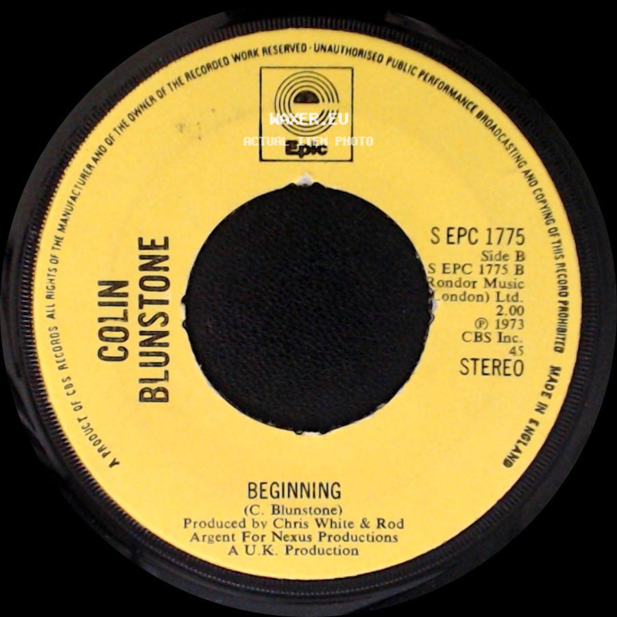 Colin Blunstone - Wonderful / Beginning side B