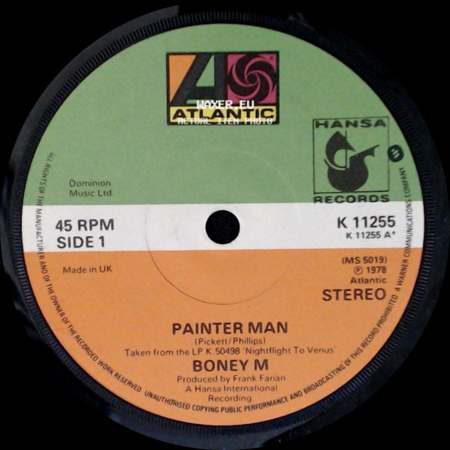 Boney M - Painter Man / He Was A Steppenwolf side A