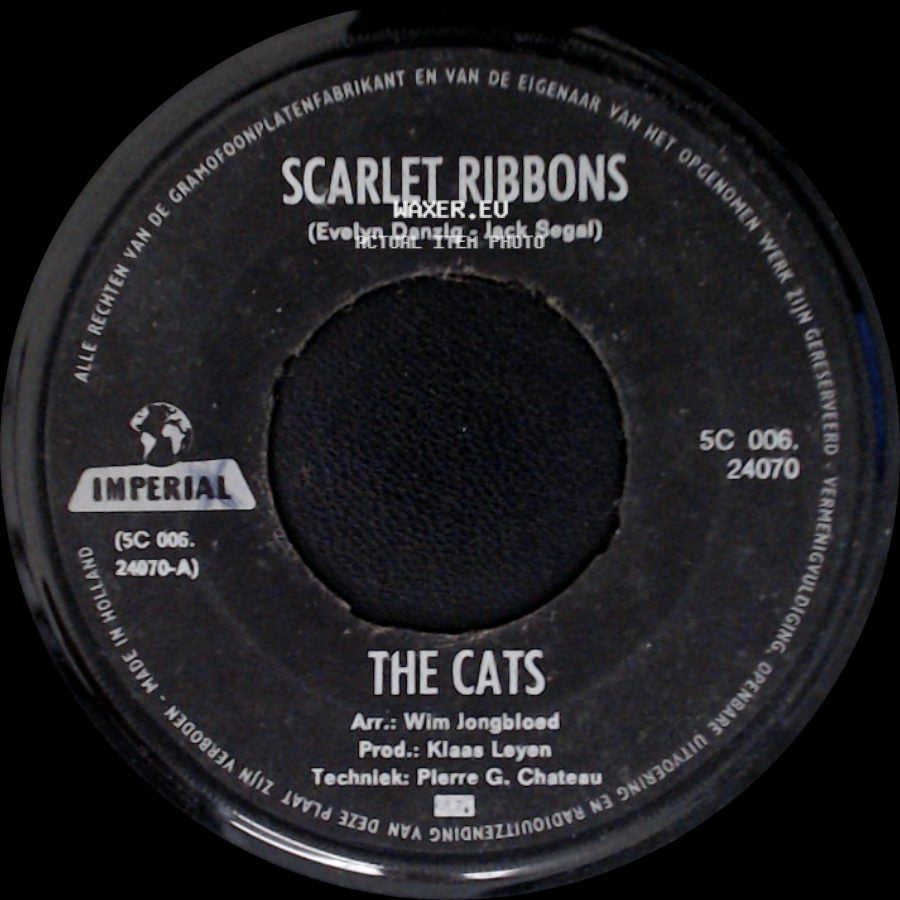 The Cats - Scarlet Ribbons / Today side A