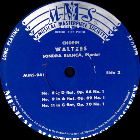 Sondra Bianca - Waltzes / Waltzes side B