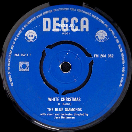 The Blue Diamonds - White Christmas / Winter Wonderland side A