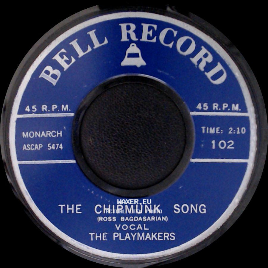 The Miller Sisters / The Playmakers - Little Drummer Boy / The Chipmunk Song side B