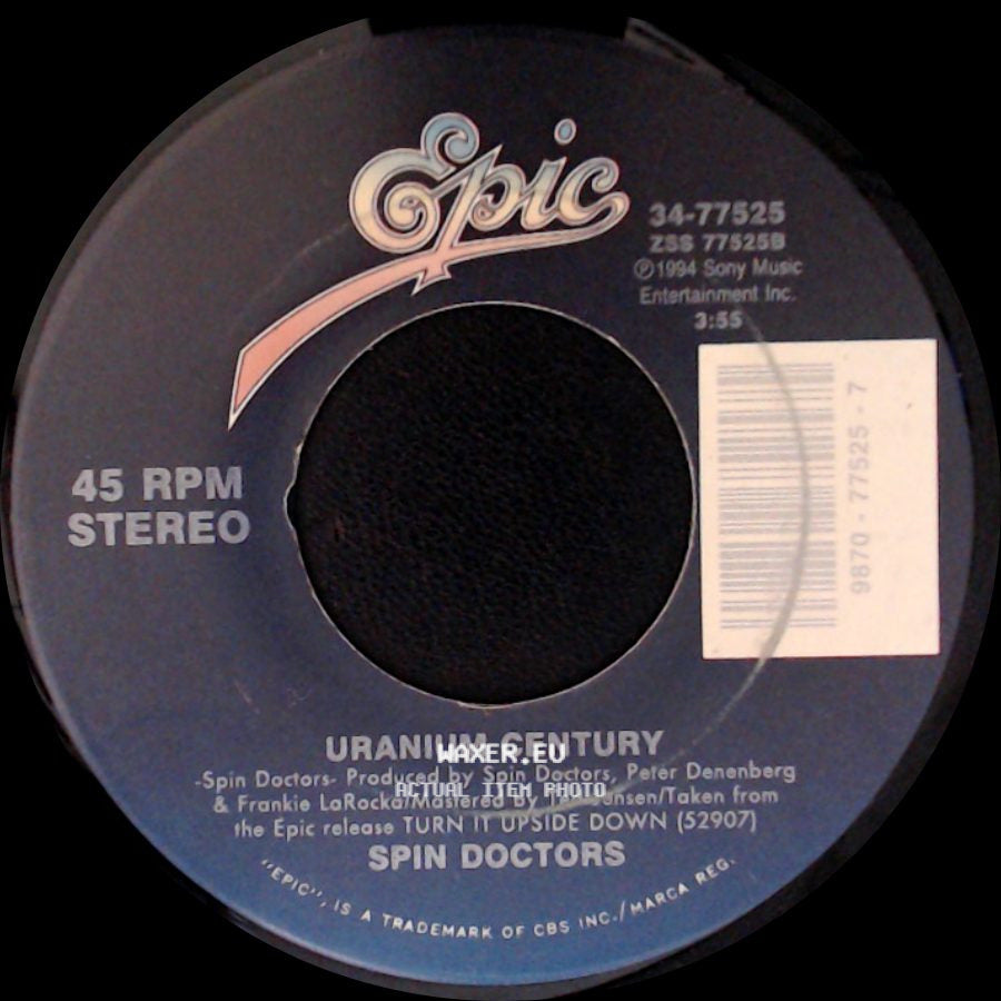 Spin Doctors - Uranium Century / Cleopatra's Cat side A
