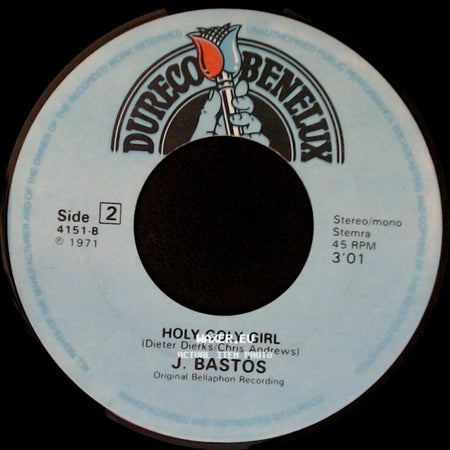 J. Bastós - Loop Di Love / Holy Goly Girl side B