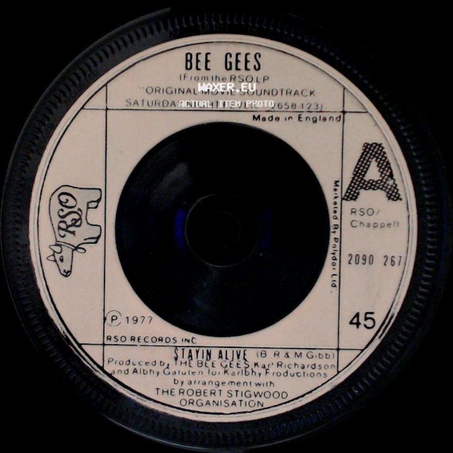 Bee Gees - If I Can't Have You / Stayin' Alive side B