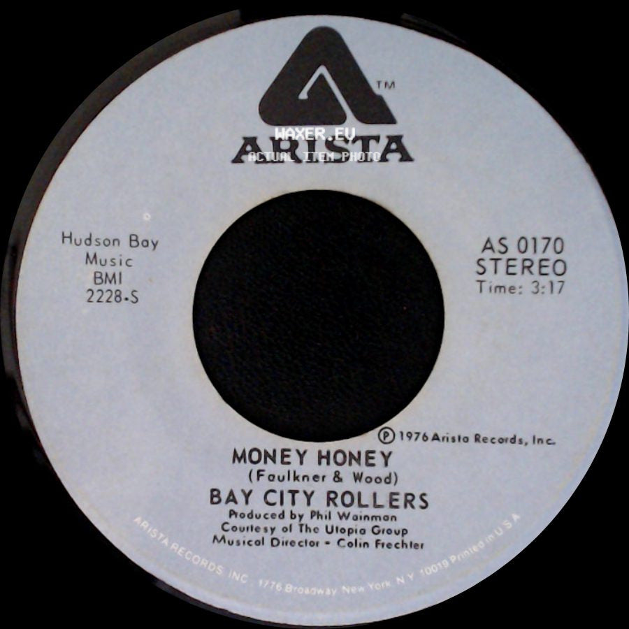 Bay City Rollers - Maryanne / Money Honey side B