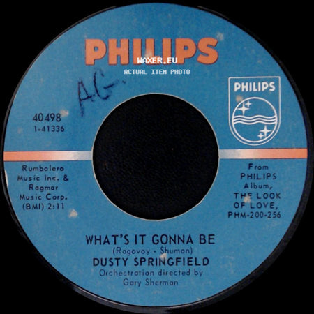 Dusty Springfield - What's It Gonna Be / Small Town Girl side A