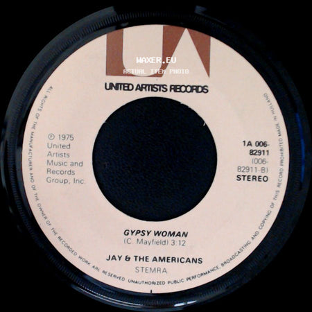 Jay & The Americans - Cara Mia / Gypsy Woman side B