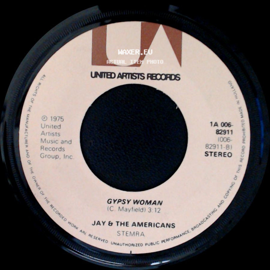 Jay & The Americans - Cara Mia / Gypsy Woman side B