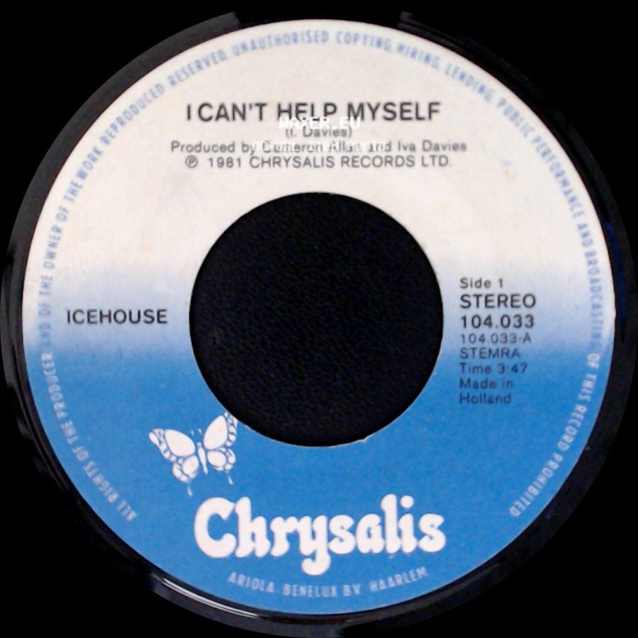 Icehouse - I Can't Help Myself / Fatman side A