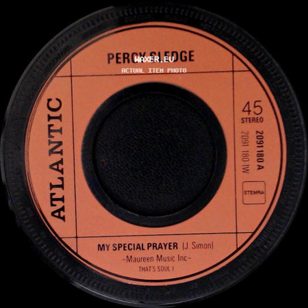 Percy Sledge - Take Time To Know Her / My Special Prayer side B
