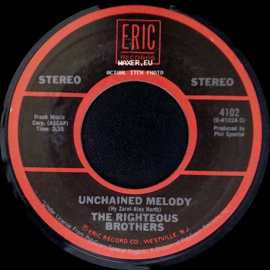 The Righteous Brothers - Unchained Melody / Just Once In My Life side A