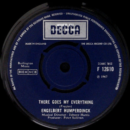 Engelbert Humperdinck - You Love / There Goes My Everything side B