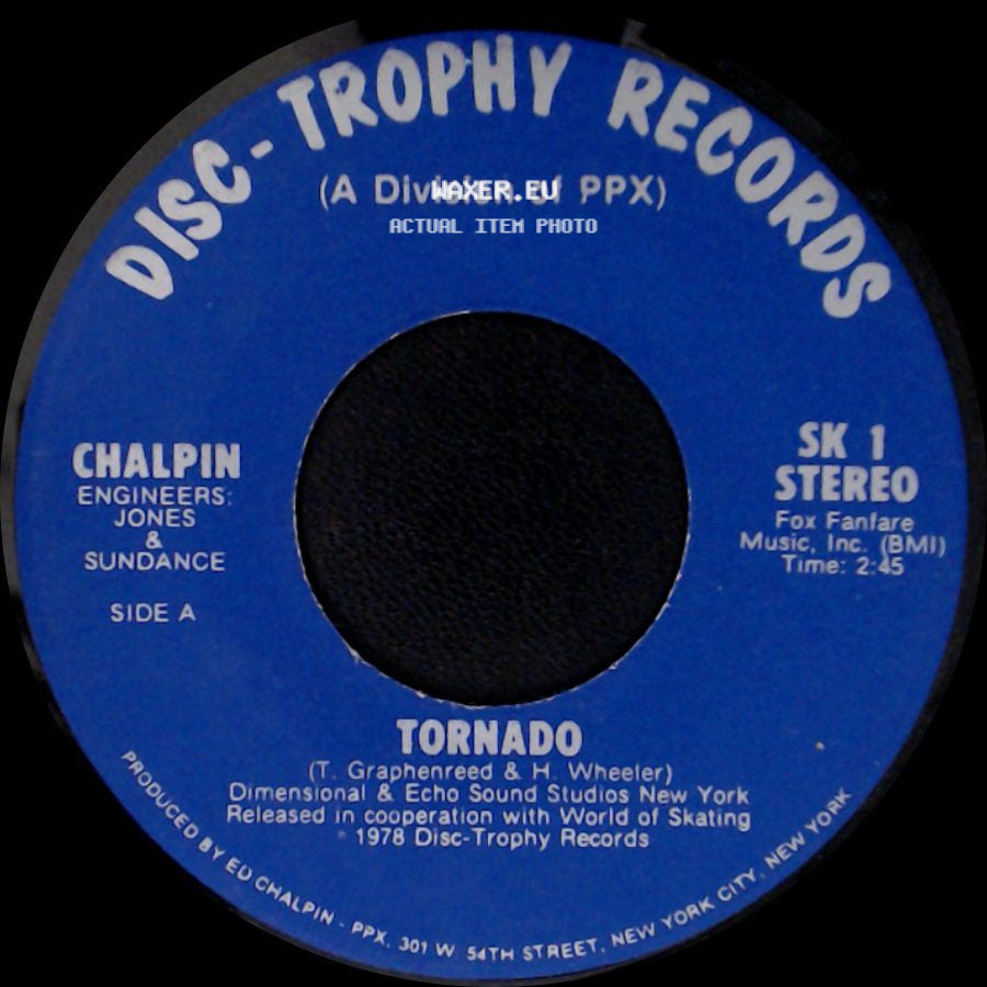 Chalpin / Chalpin Presents Knight 'en Day - Tornado / Disco Dip side A