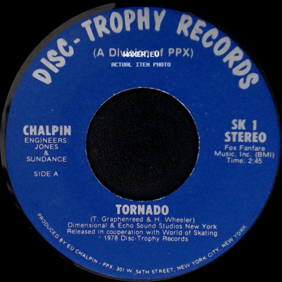 Chalpin Engineers Jones & Sundance / Chalpin Presents Knight 'en Day - Tornado / Disco Dip side A