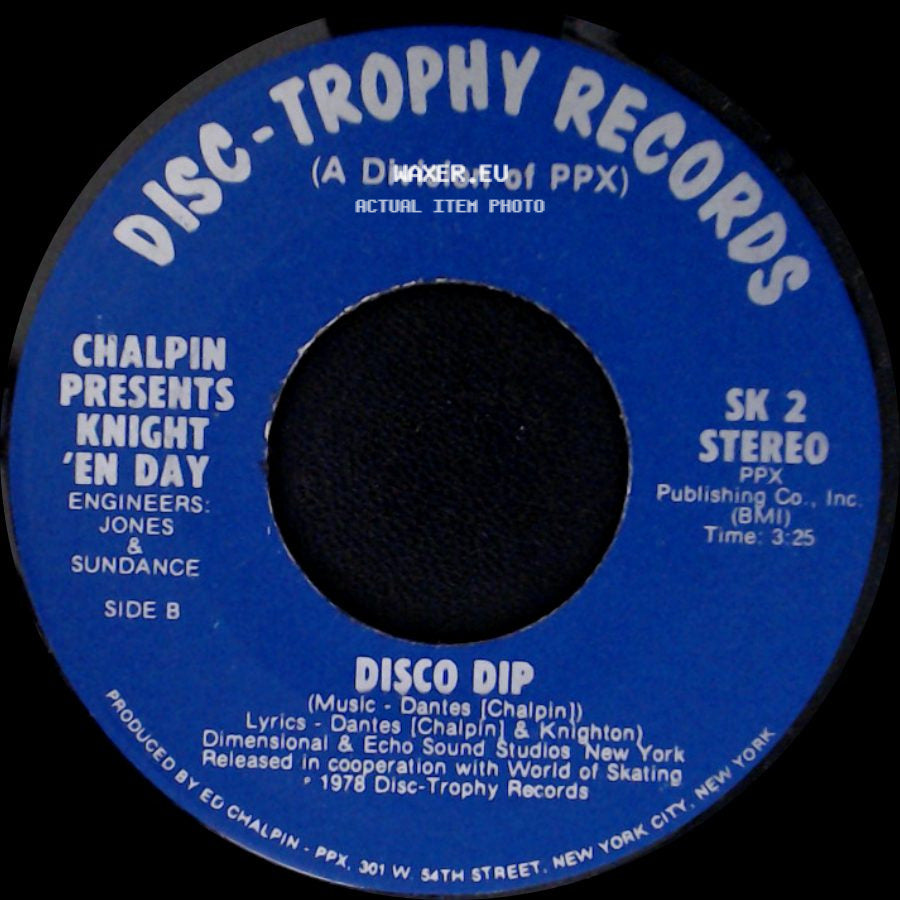 Chalpin Engineers Jones & Sundance / Chalpin Presents Knight 'en Day - Tornado / Disco Dip side B