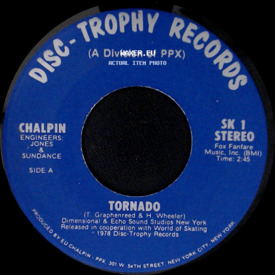 Chalpin Engineers: Jones & Sundance / Chalpin Presents Knight 'en Day - Tornado / Disco Dip side A