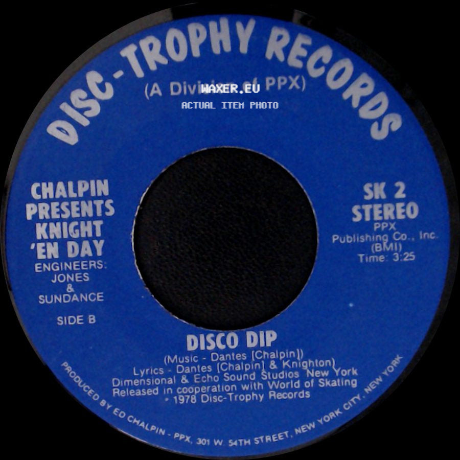 Chalpin Engineers: Jones & Sundance / Chalpin Presents Knight 'en Day - Tornado / Disco Dip side B