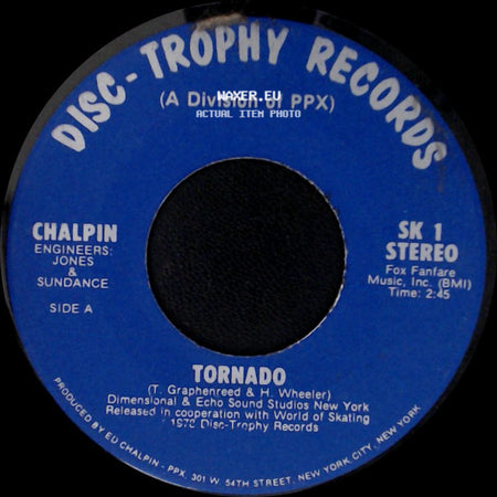 Chalpin / Chalpin Presents Knight 'en Day - Tornado / Disco Dip side A