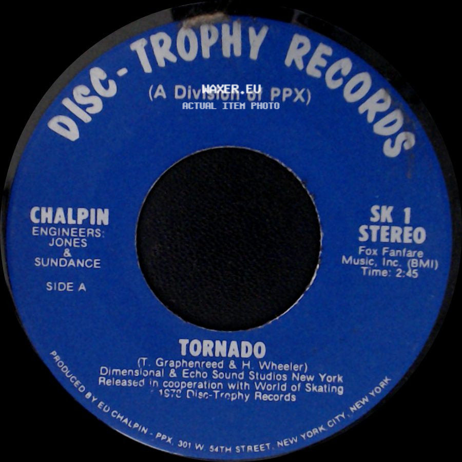 Chalpin / Chalpin Presents Knight 'en Day - Tornado / Disco Dip side A