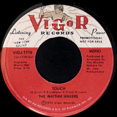 The Rhythm Makers - Touch / Touch side B
